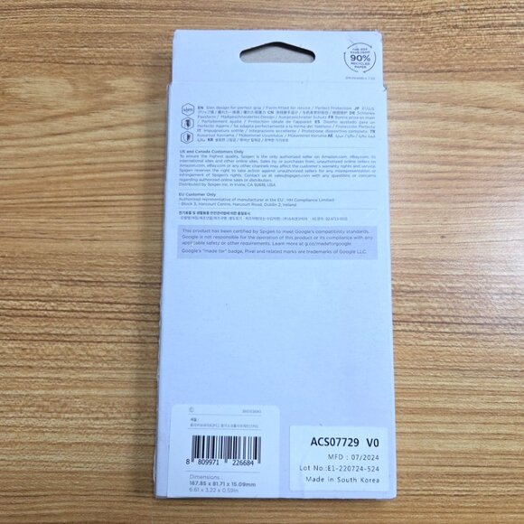 Spigen Google Pixel 9 Pro XL Case | Slim Armor CS | Black | ACS07729 - Picture 2 of 3